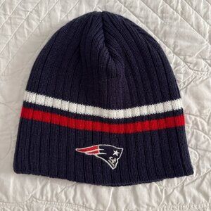 Reebok NFL Team Apparel New England Patriots Knit Winter Cap Hat Beanie